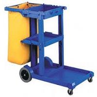 JANITOR CARTS-TROLLEYS-SIGNS